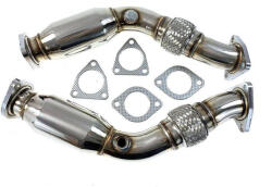 TURBOWORKS Downpipe Nissan 350Z Decat - llracing - 84 630 Ft