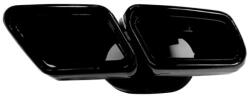 MTUNING Exhaust Tail Pipes Black suitable for MERCEDES S-Class (W222) E-Class (W212) Sedan (S212) T-Model CLS (C218) Pre-Facelift 2013-2017