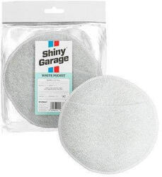 Shiny Garage White Pocekt Microfiber Applicator 13, 5x3cm