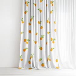 Goldea pamut drapéria - narancsok 280x150 cm