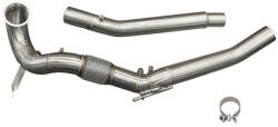 TURBOWORKS Downpipe VW Golf 8R R 2.0 TFSI OPF 20+