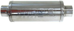 TURBOWORKS Center Muffler 77mm TurboWorks RS 304SS 300mm