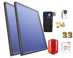 Ferroli Pachet solar 2 panouri plane V2.6 SOLAREVO 5.2mp fara boiler FERROLI (2V2.6FB)