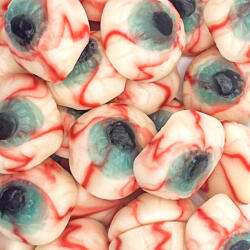 Vidal Véres Halloweeni Töltött Szem Gumicukor (100g)