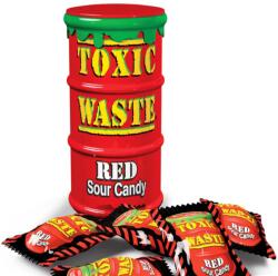 Toxic Waste Hazardously Sour Candy Hordó piros 42g