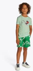 Tommy Hilfiger gyerek pamut póló zöld, nyomott mintás, KB0KB09648 - zöld 176