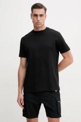 BALR BALR. pamut póló fekete, férfi, sima, B1112.1281 - fekete M