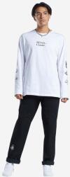 Reebok pamut hosszúujjú Skateboard Longsleeve Tee HT8175 fehér, nyomott mintás - fehér XL