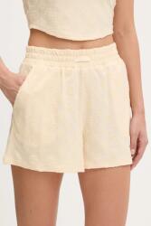Guess rövidnadrág PEONY bézs, mintás, magas derekú, V5GD16 KCT02 - bézs L