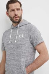 Under Armour edzős pulóver Rival fekete, sima, 1370396 - szürke L