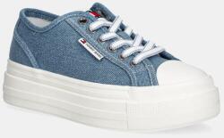 Tommy Hilfiger sportcipő FOXING FLATFORM LC EN0EN02736 - kék Női 40
