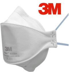 3M 9320+ AURA összecsukható részecske légzőkészülék szelep nélkül FFP2 1 db
