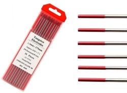 Sherman Volfram elektróda 2, 0 mm x 175 mm vörös WT 20 TIG-hez