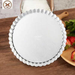 Alumínium kivehető aljú kerek pite forma - 27, 5 cm (T05032)