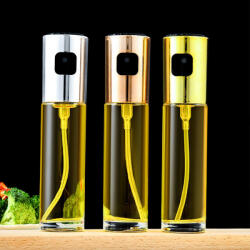  Olajspray, olajpermetező palack, fém fejjel 100ml (W77123)