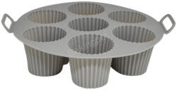  Air fryer szilikon forma, muffin forma 7 részes-20cm (W09808)