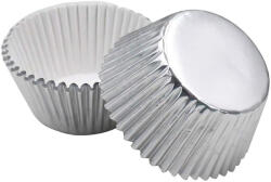  Muffin papír, ezüst szín - 50 db (T090135)