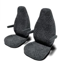 Drive Dressy DriveDressy első üléshuzatok 2014-től gyártott Fiat Ducato-hoz szín szürke - Hawaii Dream minta