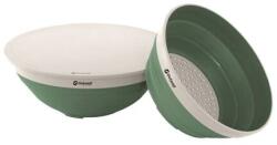 Outwell Collaps többfunkciós összecsukható tál készlet szín sötétzöld