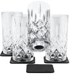 Silwy long drink 300 ml-es mágneses pohár készlet, 4 db