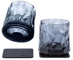 Silwy Mágneses whisky poharak Silwy 250 ml, 2db szín füstszürke