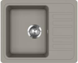 Evido Home 45S compact gránit mosogató 575x460 mm platina (442066) - aquamixwebaruhaz