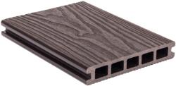  G21 kültéri burkolólap, 2, 5 x 14, 8 x 300 cm, Dark Wood, WPC (6391040)