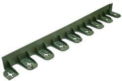 SG Lighting Hajlítható műanyag ágyásszegély 80 cm-es - SB45 zöld 4, 5 cm magas