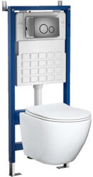  Roya Delos WH 81GRE falba építhető WC tartály szett (ROYASET_DELOSWH_R-081GRE)