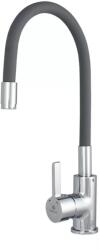 ERMETIQ Inox Álló mosogató csaptelep flexibilis kifolyócsővel - ezüst (ER-YX208G)
