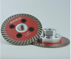  Diatech mini turbó 75mm vágókorong M14 flanssal (FIN75)
