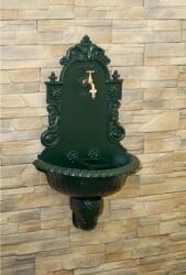  Vienna alu-öntvény fali díszkút vödörtartóval kerticsappal - zöld (23/01)