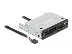 Delock 3.5" kártyaolvasó (91708) (delock91708) (delock91708) - emag