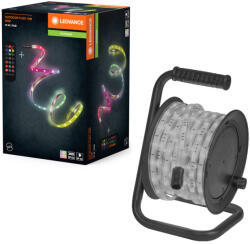 OSRAM kültéri távirányítós LED szalag tekercsen RGB 10 méteres 7W/m IP65 (4058075848788)
