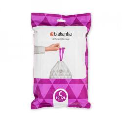 Brabantia Szemeteszsák Brabantia PerfectFit Sort&Go/Touch N C méret, 10-12L, 40 db, csomag 1005487 (BR/1005487)