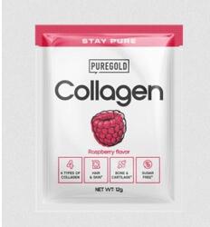 Pure Gold Collagen Raspberry 12g