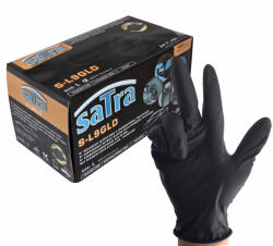 GEKO Nitril kesztyű L 8-9" 100db SATRA S-L9GLD