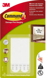3M Command képakasztó csíkok, 4 darab, teherbírás 5 kg (17201-CEE)