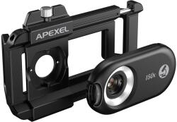 Apexel 150× Microscope Lens with LED Light + UV Light (APL-MS150)