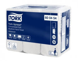 Tork Xpress Soft Multifold tömörített 2 rétegű kéztörlő H2 rendszer, fehér (600454) (600454)