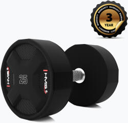 HMS HPC súlyzó 1 db. 25 kg fekete