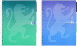 OXFORD Caiet organizator Oxford Project Book, A4, 80 file, coperta PP, gradient classic mix culori, patratele 400182937