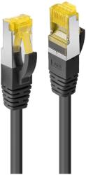 Lindy 47316 S/FTP CAT6a RJ45 Patch Kábel 30 m - Fekete