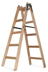 IRIS BEST DRABEST STANDARD 2x5 lépcsős fa létra, összecsukható, EN 131 - officedepot