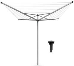 Brabantia TopSpinner 90300261 kültéri forgófejes forgófej, 40 m, betonhorgony, korrózióálló, rozsdamentes acél Ruhaszárító