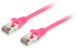 Equip 606907 S/FTP CAT6a Patch Kábel 7.5 m - Rózsaszín