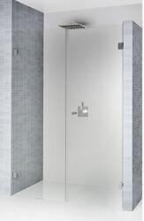 RIHO Scandic uși de duș 90 cm înclinabilă crom luciu/sticlă transparentă G001010120 (G001010120)