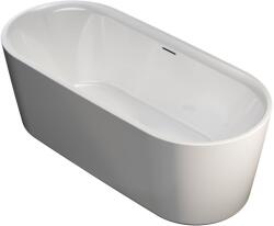 RIHO Modesty cadă freestanding 170x76 cm ovală alb B090001005 (B090001005)