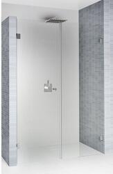 RIHO Scandic uși de duș 90 cm înclinabilă crom luciu/sticlă transparentă G001009120 (G001009120)