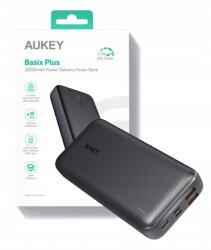 AUKEY PB-N74S Külső akkumulátor 20000mAh 5xUSB Gyorstöltés 3.0 Hatalom (PB-N74S)